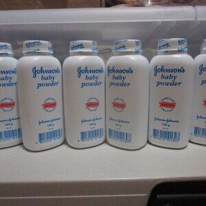 RARE VINTAGE 1996 JOHNSON'S Baby Powder - 100g Talc-lot of 6